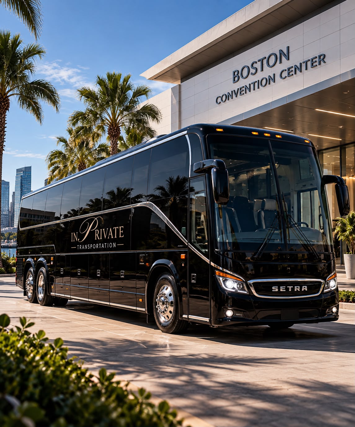 Luxury Coach Group Transportation